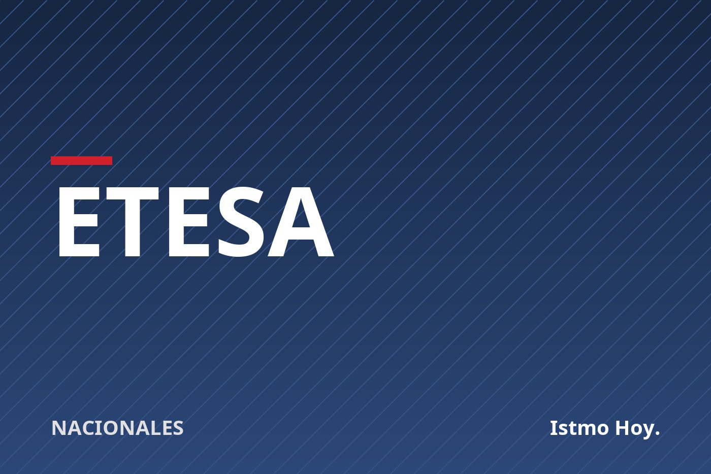 Etesa confirma el restablecimiento total del servicio eléctrico tras falla en un generador