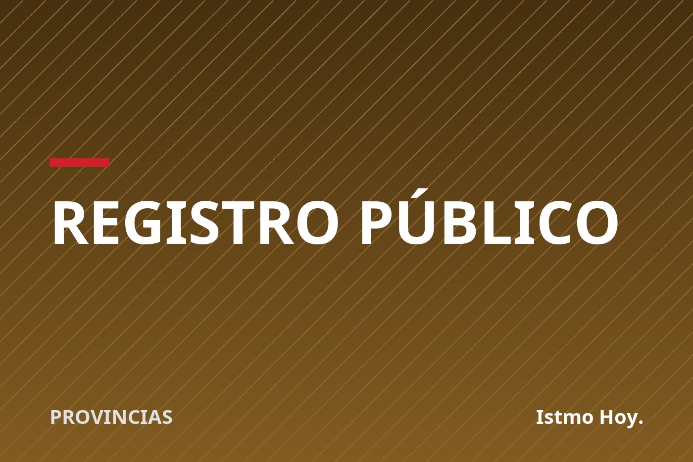 Registro Público reabre este lunes sus oficinas en Los Santos y Herrera tras inspecciones por el sismo