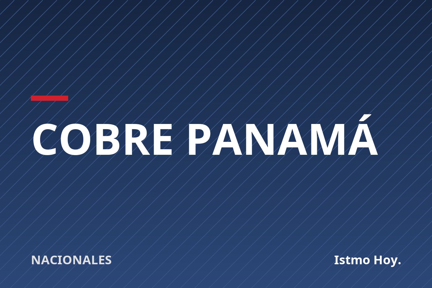 MICI reporta estable la instalación de relaves de Cobre Panamá tras el sismo del 9 de octubre