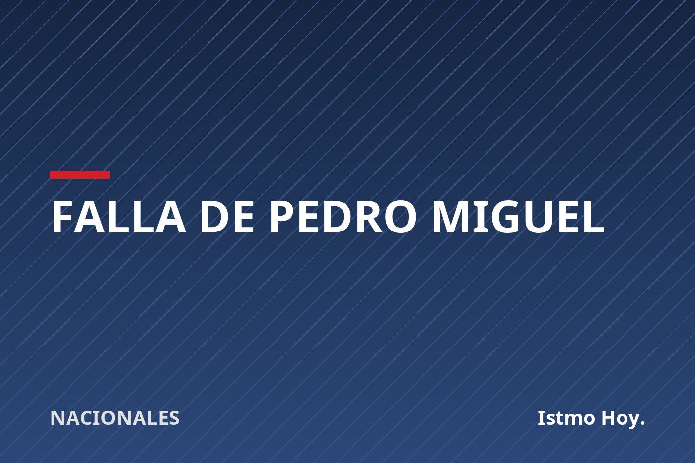 Falla de Pedro Miguel: qué se sabe de la amenaza sísmica junto al Canal y a la capital